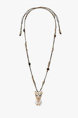 Ancient Egypt Eye Symbol Kitty Charm Necklace