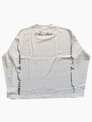 Vintage Street Music Note Print Crew Neck T-shirt