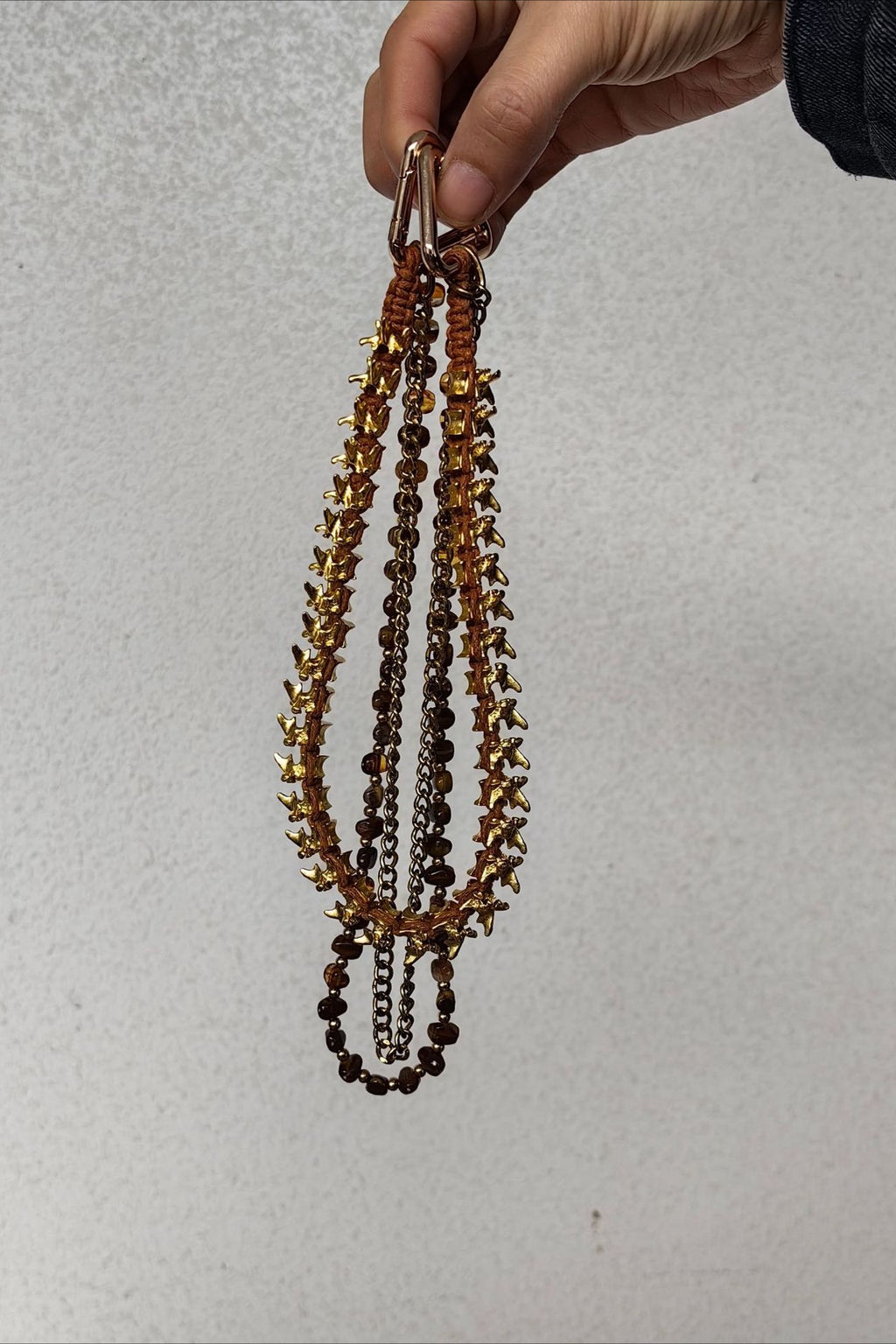 Street Punk Biker Ghost Head Waist Chain