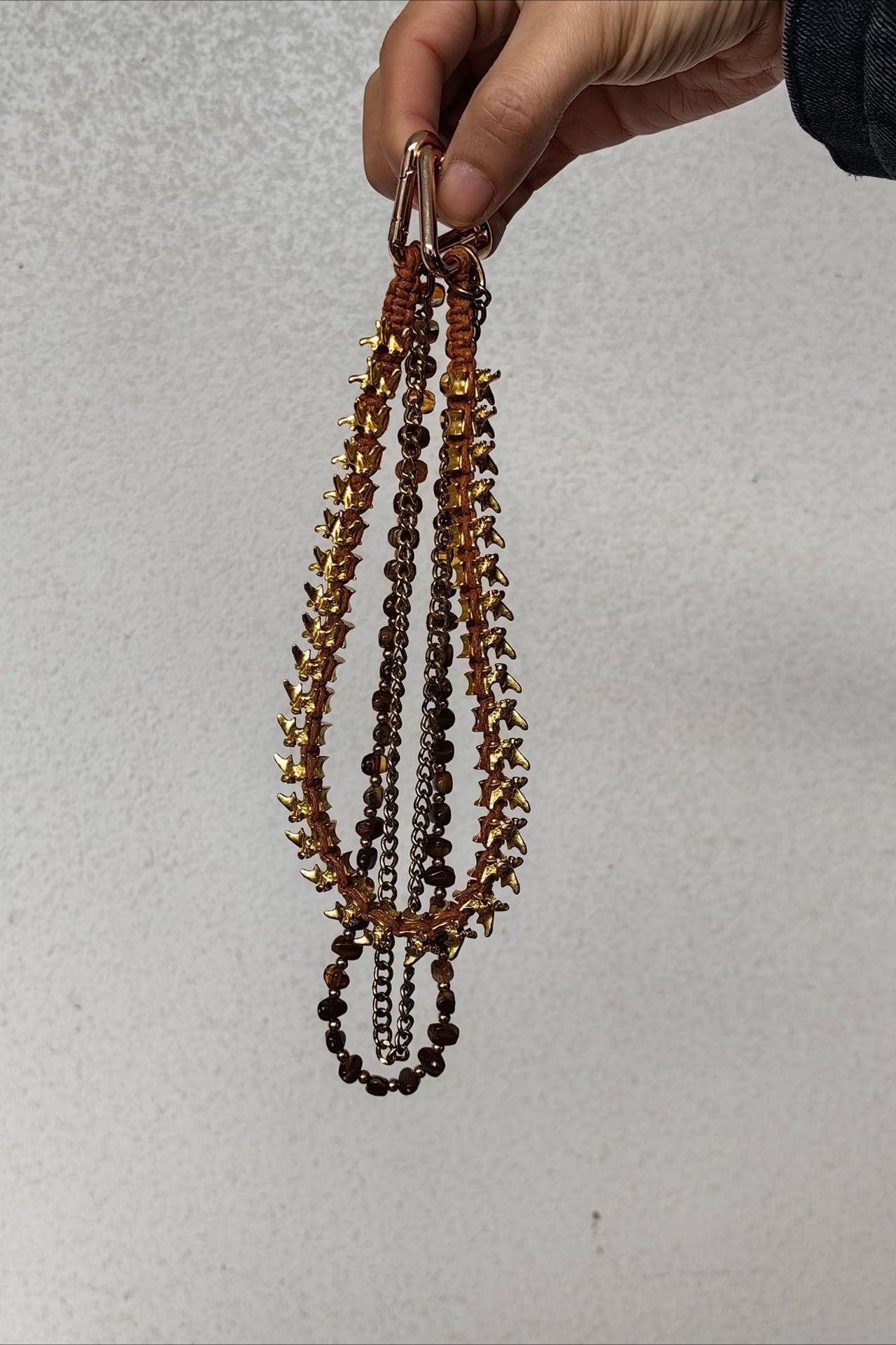 Street Punk Biker Ghost Head Waist Chain