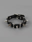 Dark Punk Rock Segmented Rivet Bracelet