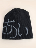 Japanese Graffiti Knit Hat