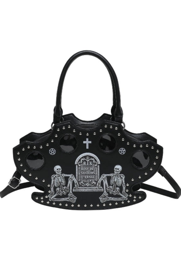 Skeleton Knuckle Handle Gothic Bags
