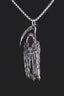 Gothic Scythe Grim Reaper Necklace