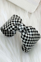 Y2K Leopard Print Bow Acrylic Bracelet
