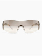 Metal Rhinestone Y2K Glasses