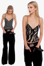 Subculture Street Striped Thin Strap Cami