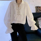 Victorian Frill Trim Blouse