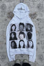 Y2K Double Hooded Zip Casual Hoodie