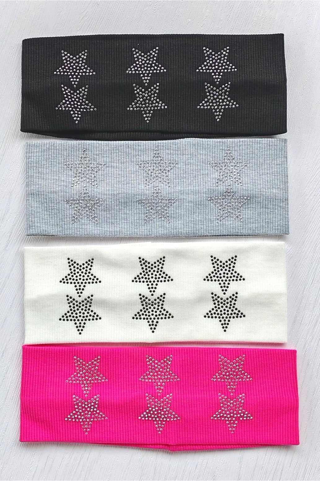 Street Punk Letter Rhinestone Hair Accs Secondary image