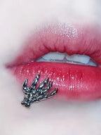Punk Dark Ghost Claw Alloy Lip Stud