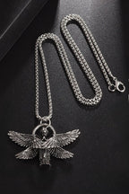 Vintage Praying Angel Pendant Necklace