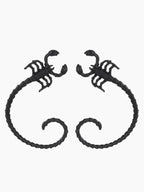 Dark Poison Scorpion Earrings