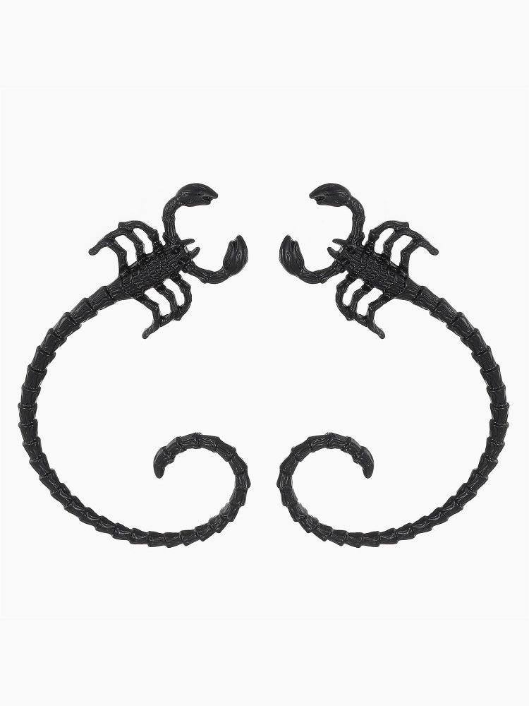 Dark Poison Scorpion Earrings