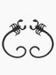 Dark Poison Scorpion Earrings