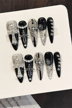 Sweet Gothic Cross Press On Nails