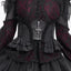 Dark Cross Lace Gothic Corset