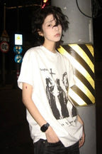 Retro Crew Neck Short  Boxy Crop T-shirt