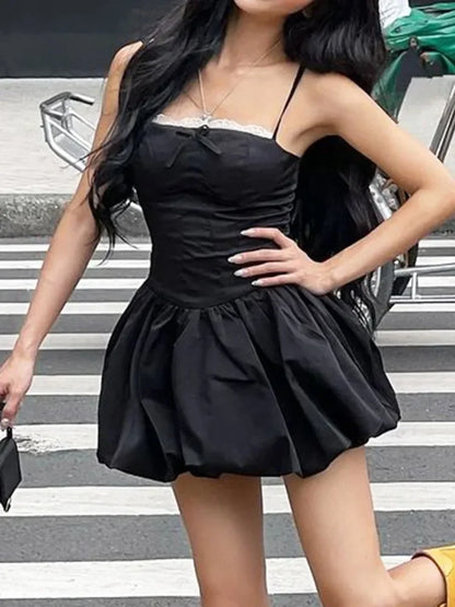Elegant Lace Party Mini Dress