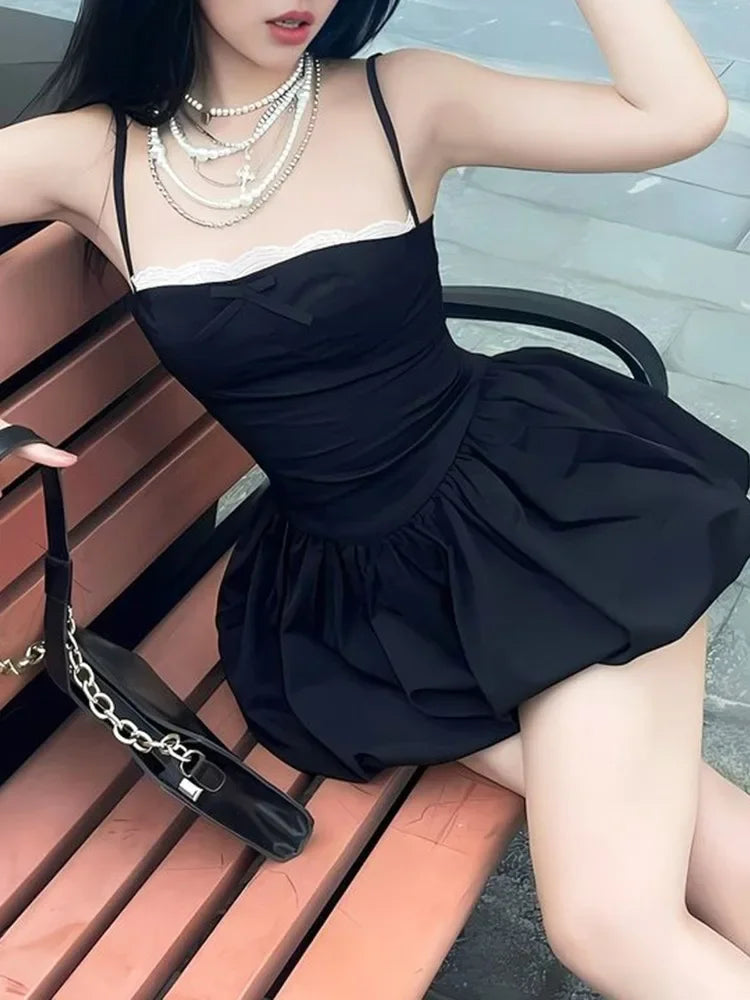 Elegant Lace Party Mini Dress