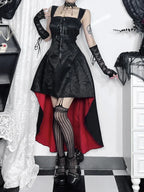 Coquette Bandage Corset Midi Dress