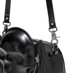 Alternative Fashion Skull Shaped Gothic Bat Wing Metal Chain Shoulder Bag Halloween