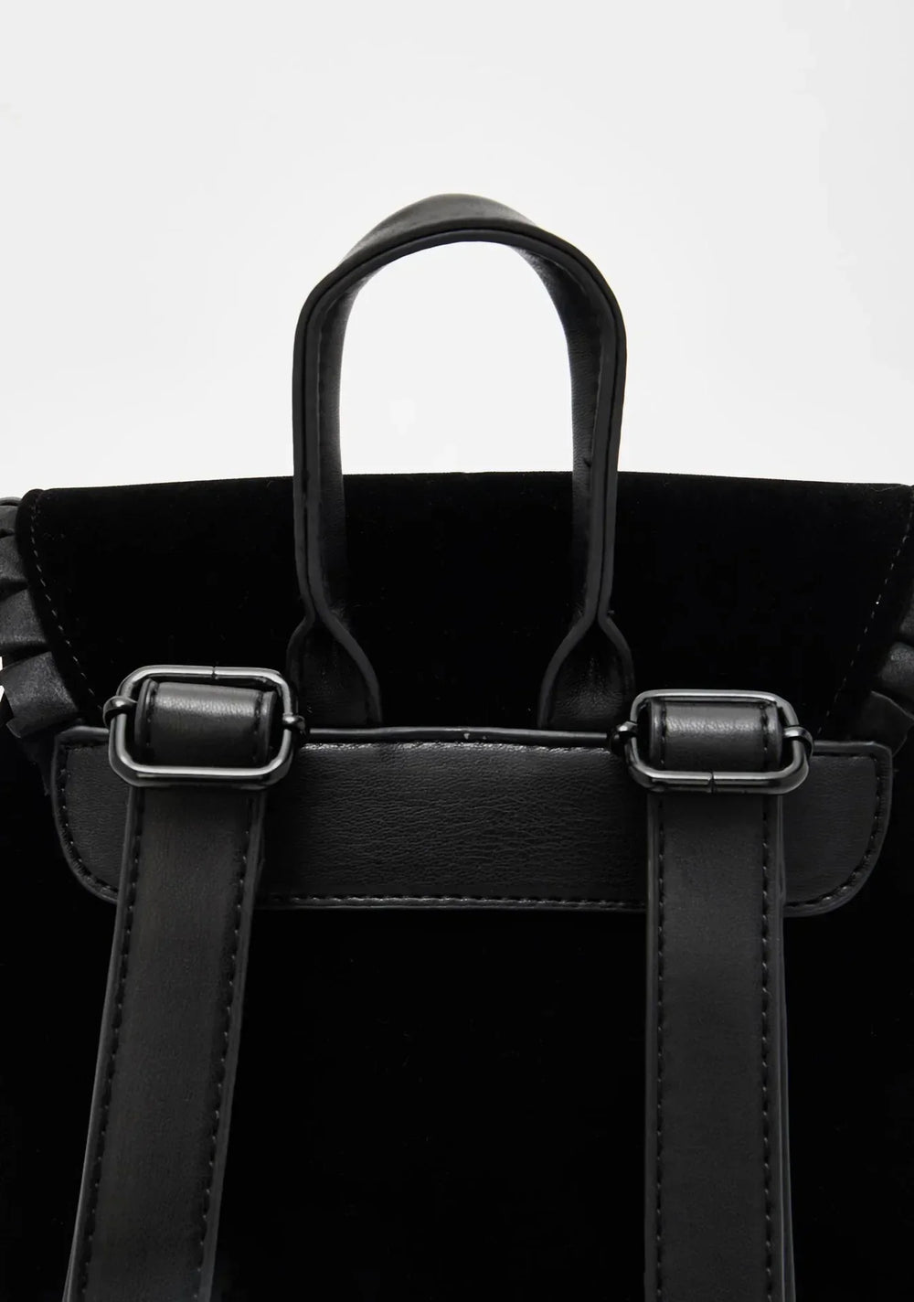 Black Gothic Velvet Witch Harajuku Magic Embroidery Dark Punk Rock Shoulder Bag Halloween