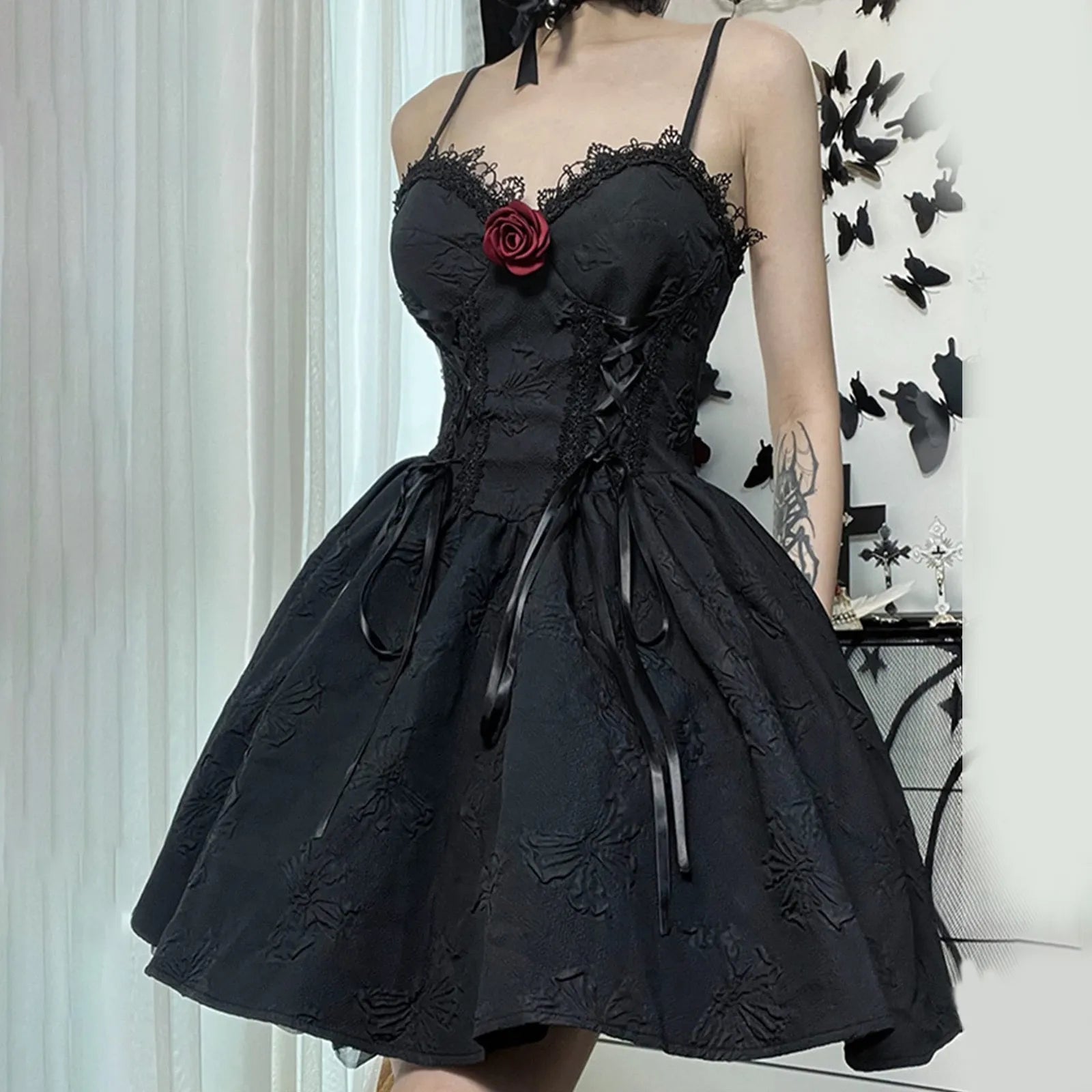 Plaid Vintage Mini Dress Main image