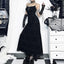 Cross Flocking Mesh Party Maxi Dress