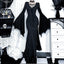 Hollow Out Batwing Sleeve Maxi Dress
