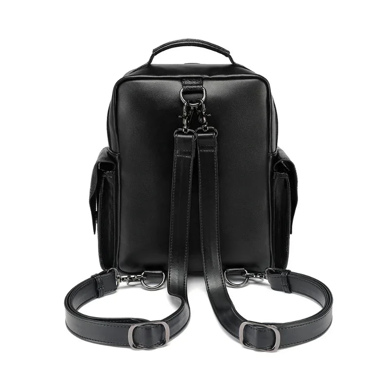 Goth Style Large Capacity Skull Multi-Function Unisex Waterproof Backpack Bag Halloween