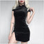 Cheongsam Style Mini Dress