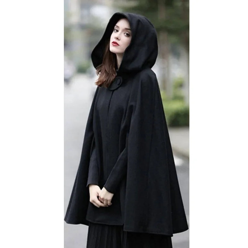 Unisex Vintage Hooded Cloak Main image