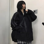 Black Reflective Casual Jacket