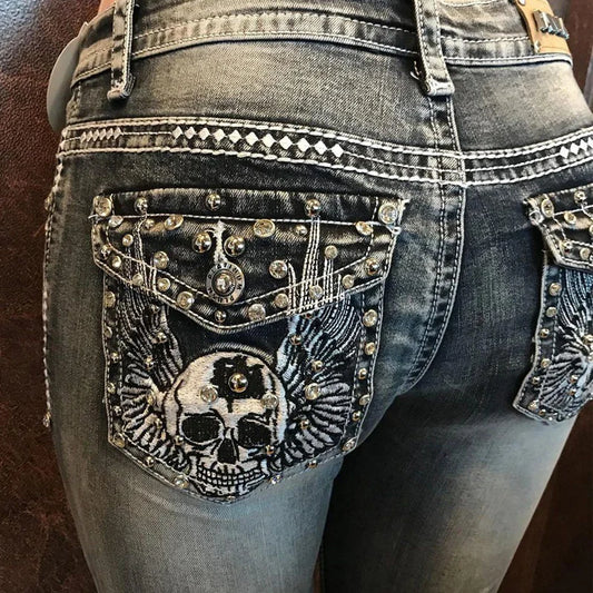 High Waist Gothic Sexy Vintage Pant