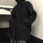 Black Reflective Casual Jacket