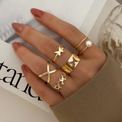 Gothic Heart Snake Animal Skull Ring