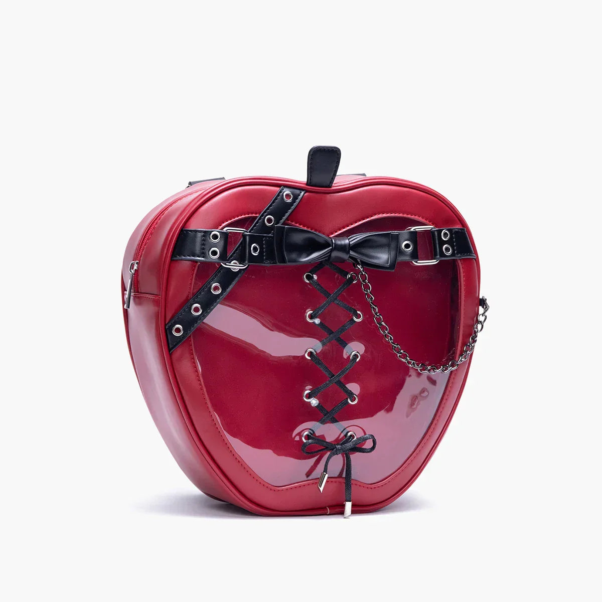 Hiatus Dark Belt Chain Apple Shoulder Gothic Strap Bow Backpack Bag Halloween