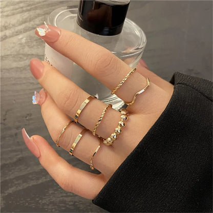 Punk Vintage Gothic Poker Ring