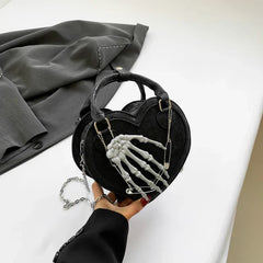 Halloween Gothic Evil Hand Spooky Trick Or Treat Party Evening Sling Bag