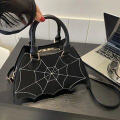 Halloween Novelty Fashion Bat Wingcreative Pu Leather Women’s Crossbody Bag