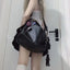 Designer Luxury Tassel Chain Y2K Goth Techwear Gothic Crossbody Sling Shoulder Bag Black Halloween