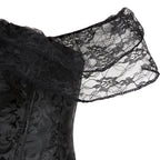 Short Sleeved Lace Corset