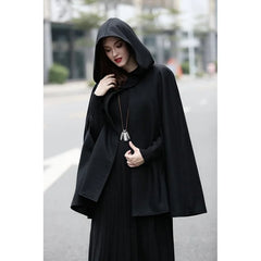 Unisex Vintage Hooded Cloak