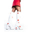 Candyfloss Love Heart Print Gothic Block Boot