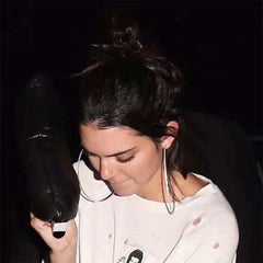 Shiny Rhinestone Crystal Large Hoop Earring