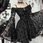 Contrast Patchwork Mini Dress