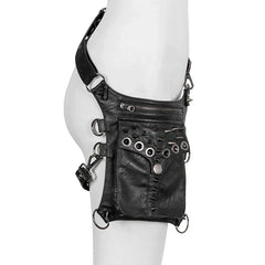 Steampunk Vintage Fanny Rivet Retro Rock Gothic Thigh Waist Pack Bag Halloween