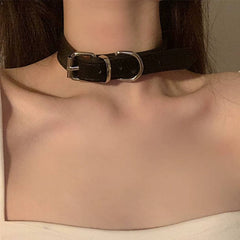 Choker Design Leather Neck Gothic Punk Cool Necklace Halloween