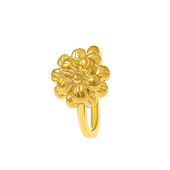 Geometric Floral U-Shape Nose Studs